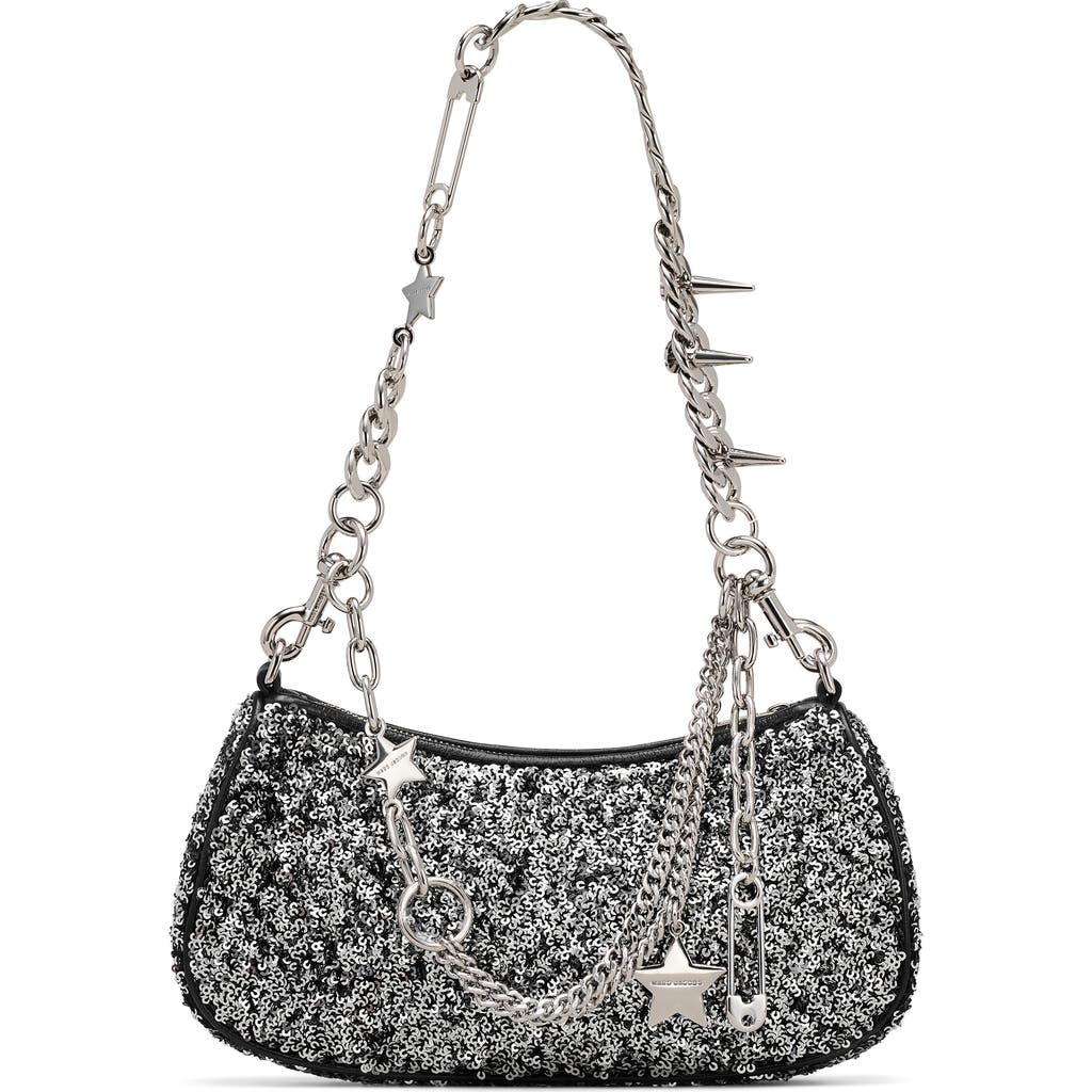 Marc Jacobs The Charm Shoulder Bag In Silver