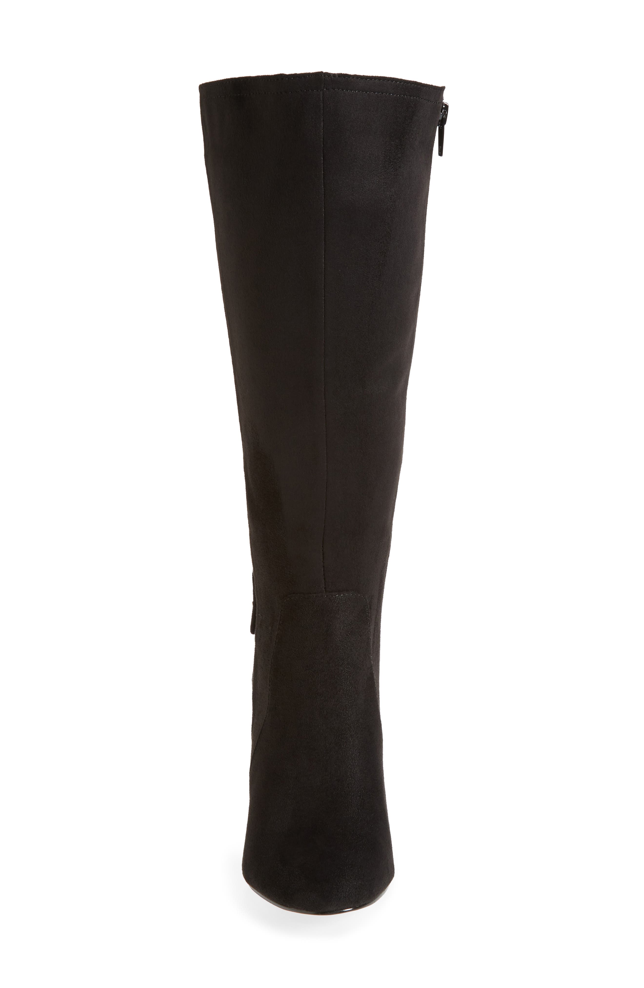 Bella Vita Troy II Knee High Boot, Alternate, color, Blk Suede