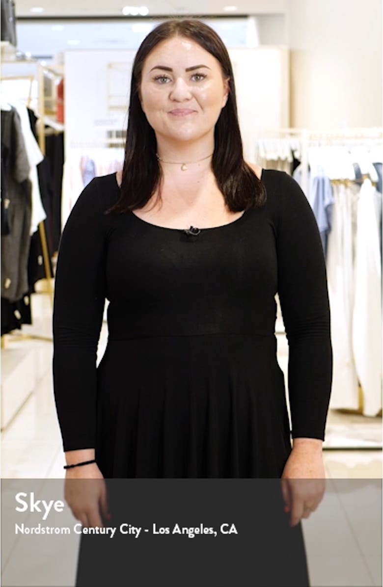 Floral Lace-Up Back Chiffon & Charmeuse Gown, sales video thumbnail