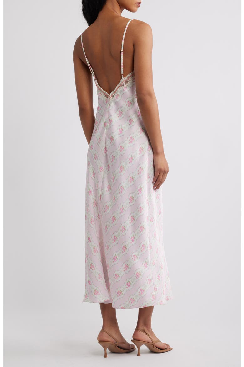 Idris Floral Maxi Slipdress, Alternate, color, LADY BLOSSOM
