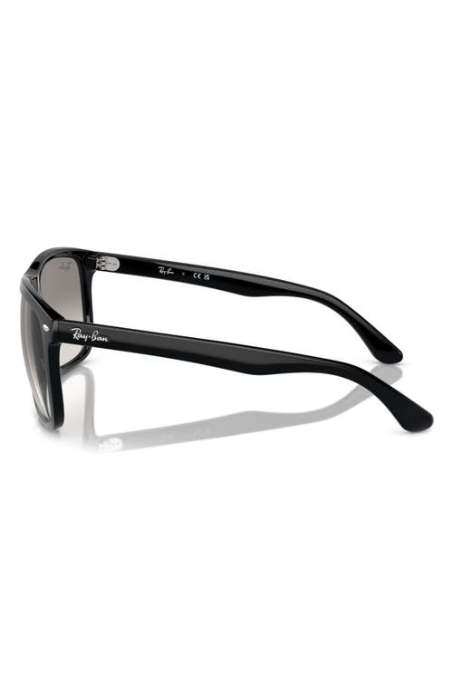 Ray Ban Ray-ban 60mm Gradient Square Sunglasses In Black