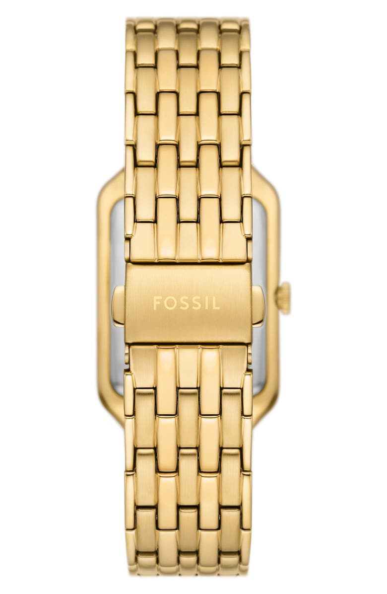 Fossil Raquel Bracelet Watch, 26mm, Alternate, color, Gold