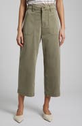 FRAME The Ranger Crop Wide Leg Utility Pants