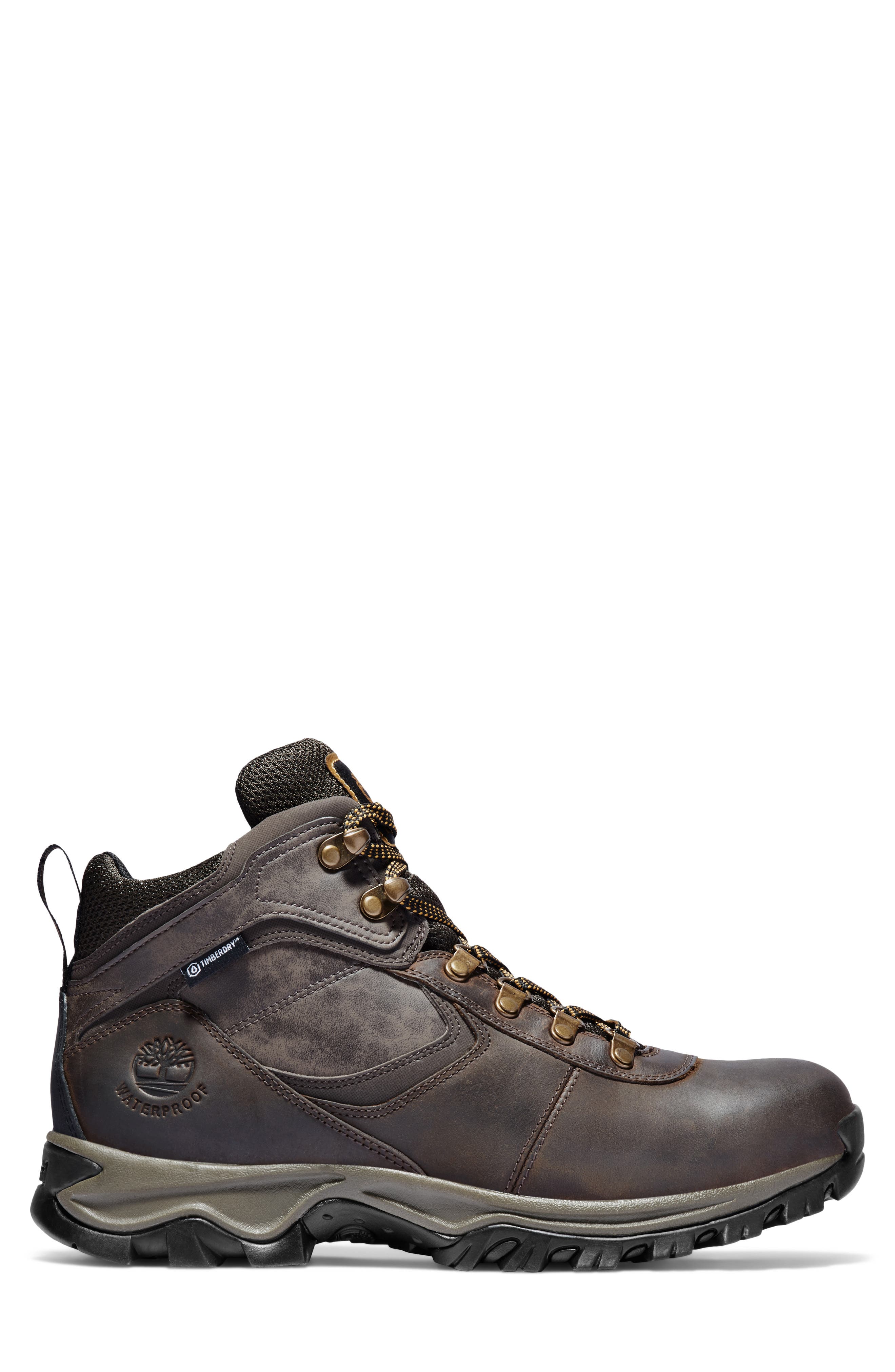 Mt. Maddsen Waterproof Hiking Boot, Alternate, color, DARK BROWN