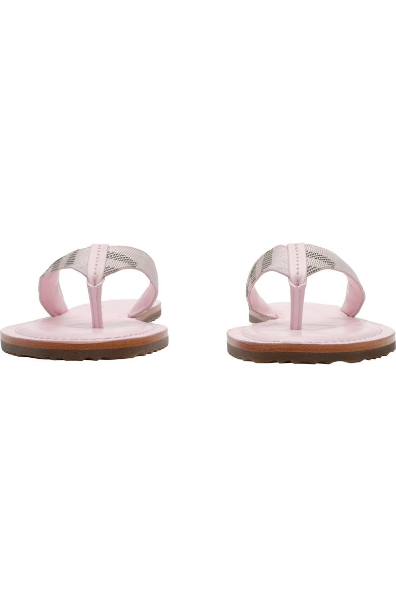 Burberry Check Pavilion Sandals, Alternate, color, Mallow Pink