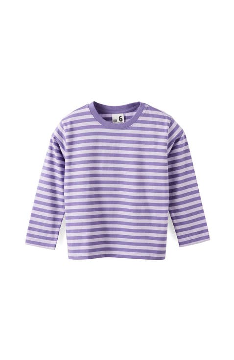 Kid's Essential Long Sleeve Boxy Tee