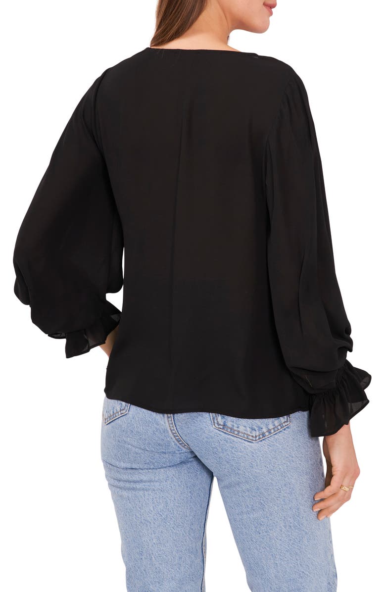 Vince Camuto Bell Sleeve Top, Alternate, color, 