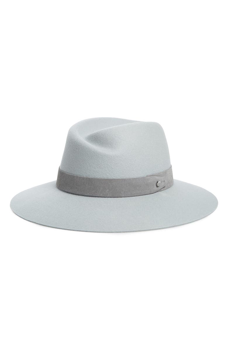 rag & bone Zoe Wool Fedora, Main, color, 