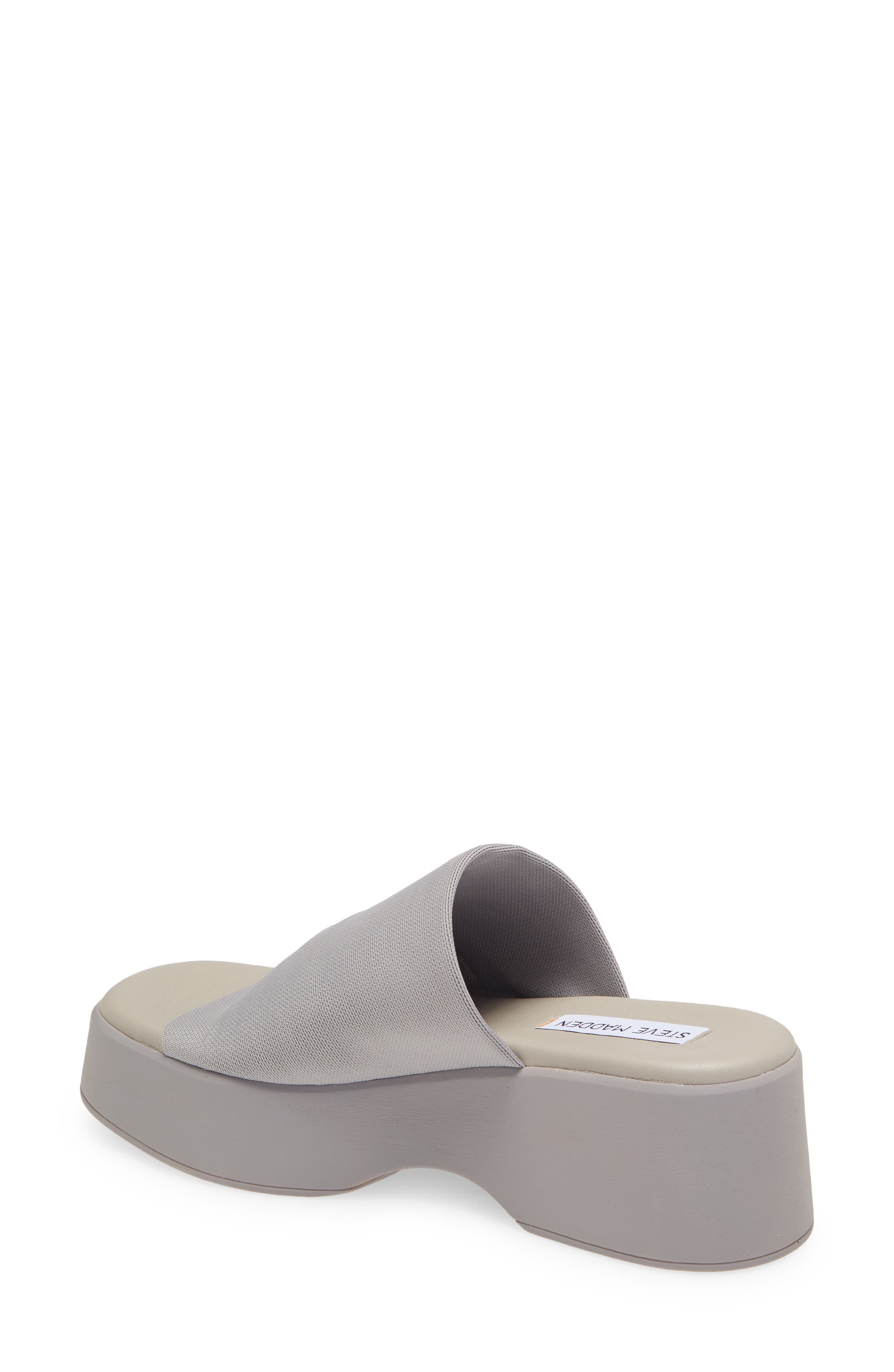 Slinky 30 Platform Slide Sandal, Alternate, color, GREY