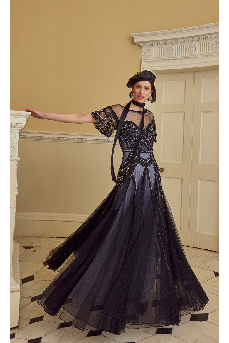 Camille Gown, Alternate, color, Black