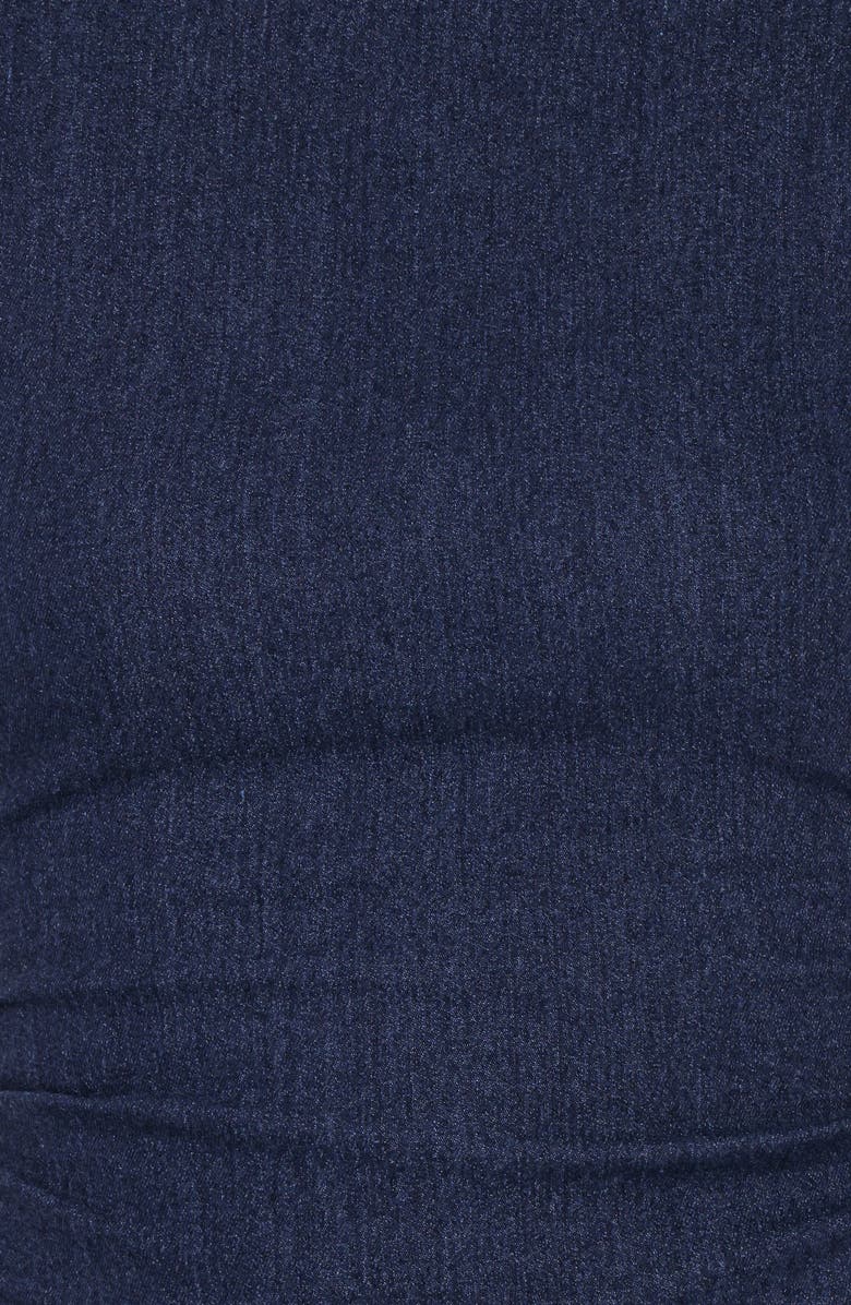 Petal & Pup Tindra Denim Open Back Top & Skirt Set, Alternate, color, Dark Denim