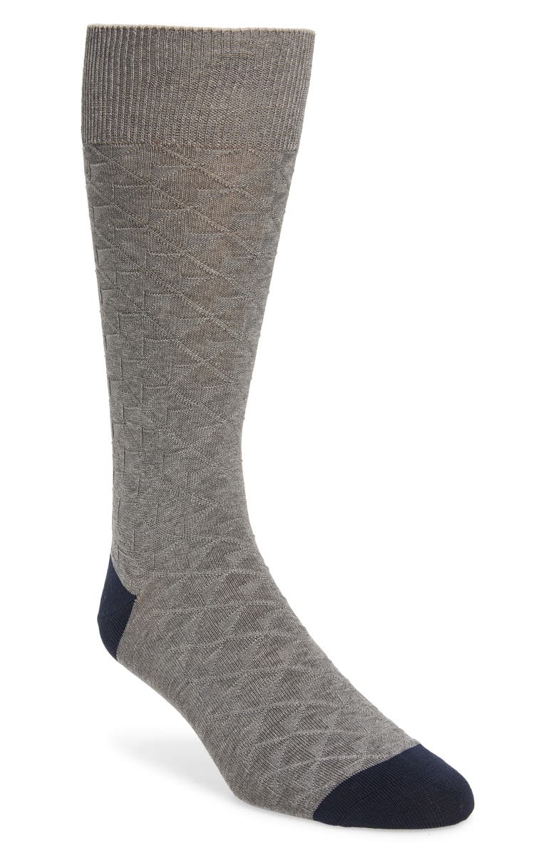 Nordstrom Men's Shop Textured Dress Socks, Main, color, 