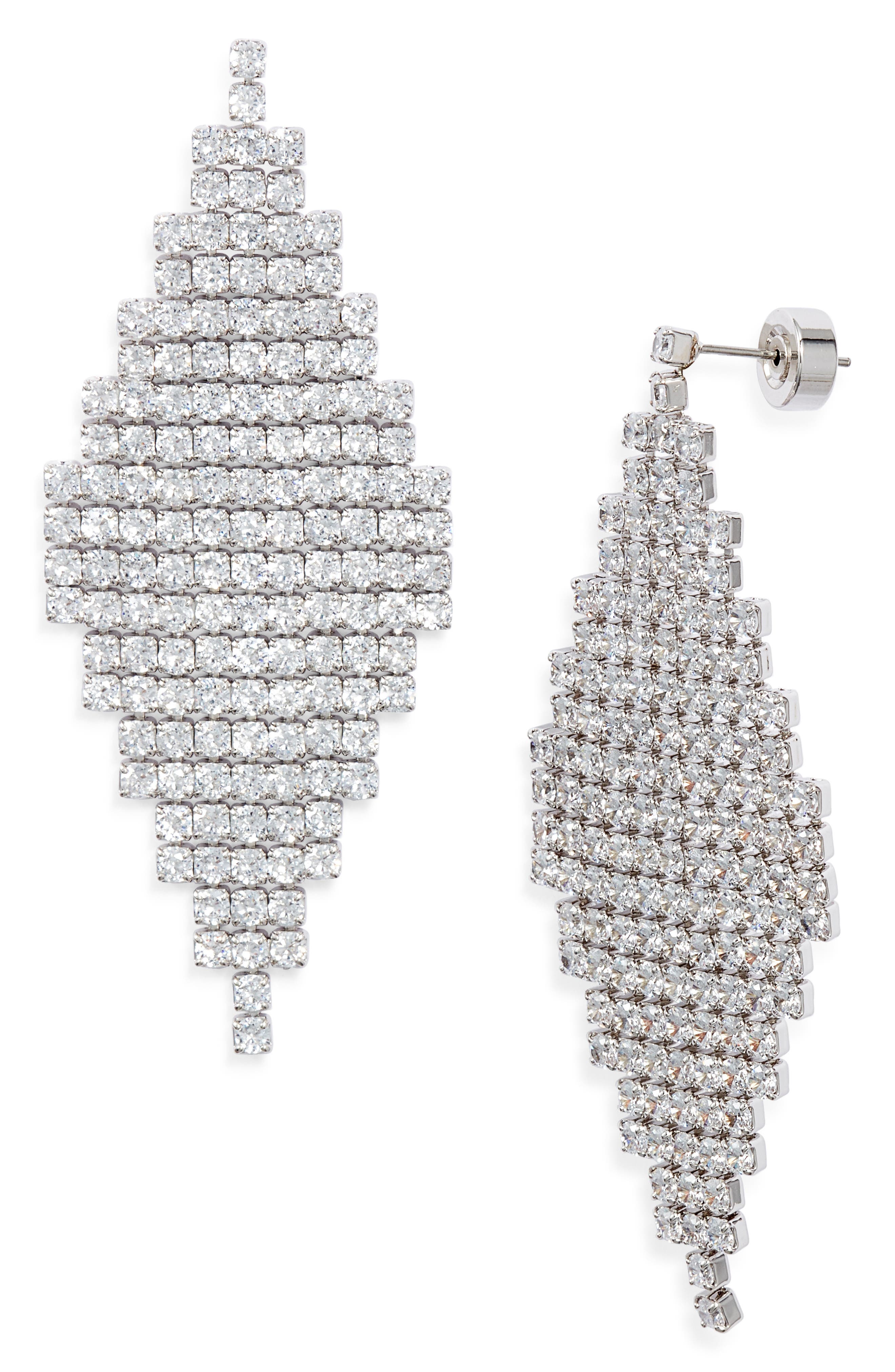 Nordstrom Pavé Drop Earrings