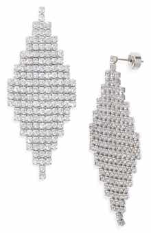 Nordstrom Pavé Drop Earrings