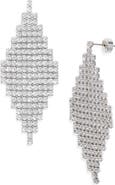 Nordstrom Pavé Drop Earrings