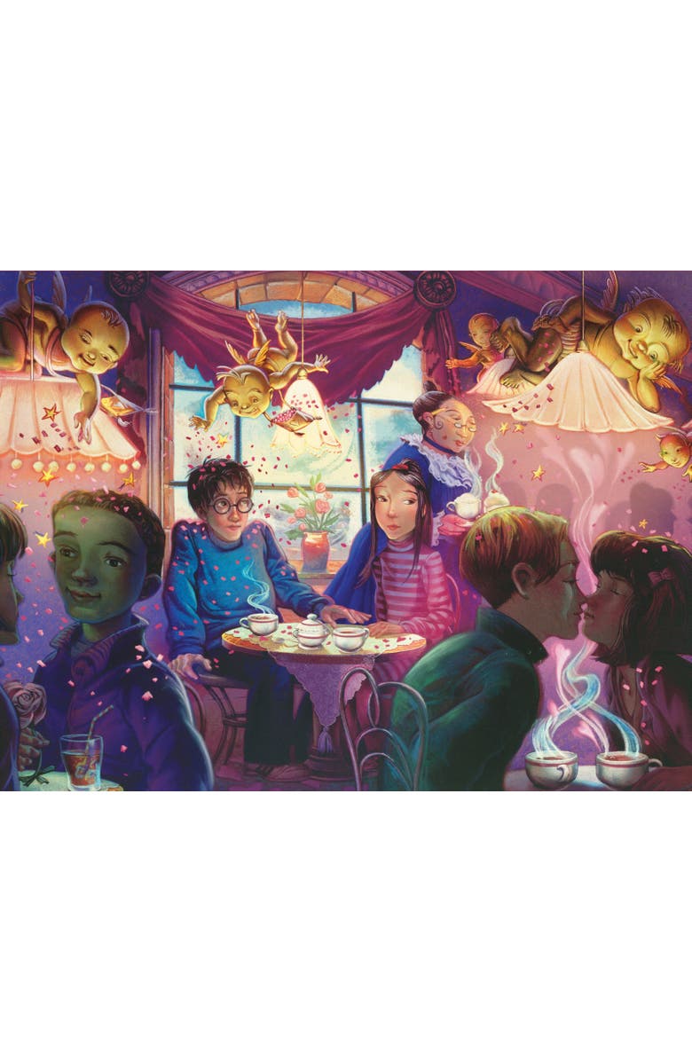 NEW YORK PUZZLE COMPANY Madam Puddifoot's Tea Shop 500 Piece Puzzle, Alternate, color, NO COLOR