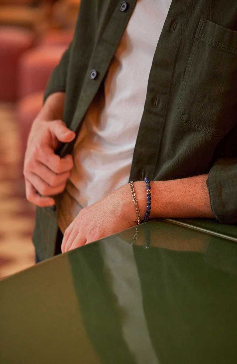 Estella Bartlett Men's Figaro Chain Bracelet, Alternate, color,