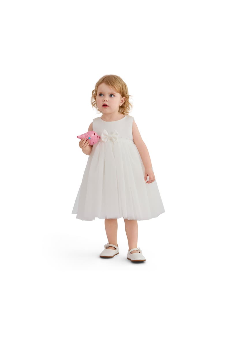 Lace Petal Gown, Alternate, color, Ivory