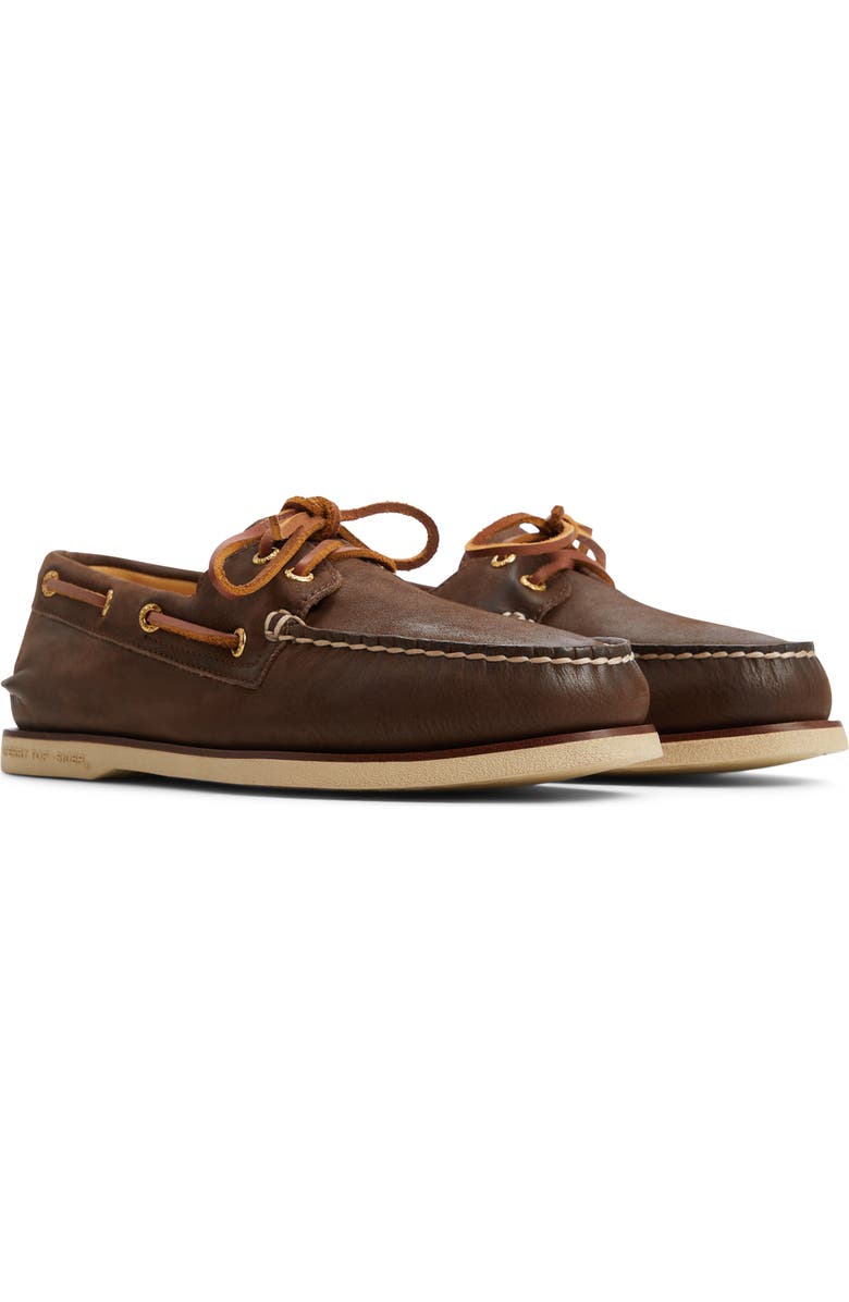 Sperry Gold Cup Authentic Original 2-Eye Boat Shoe, Main, color, Brown