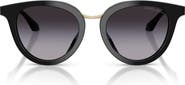 ARMANI 49mm Round Sunglasses