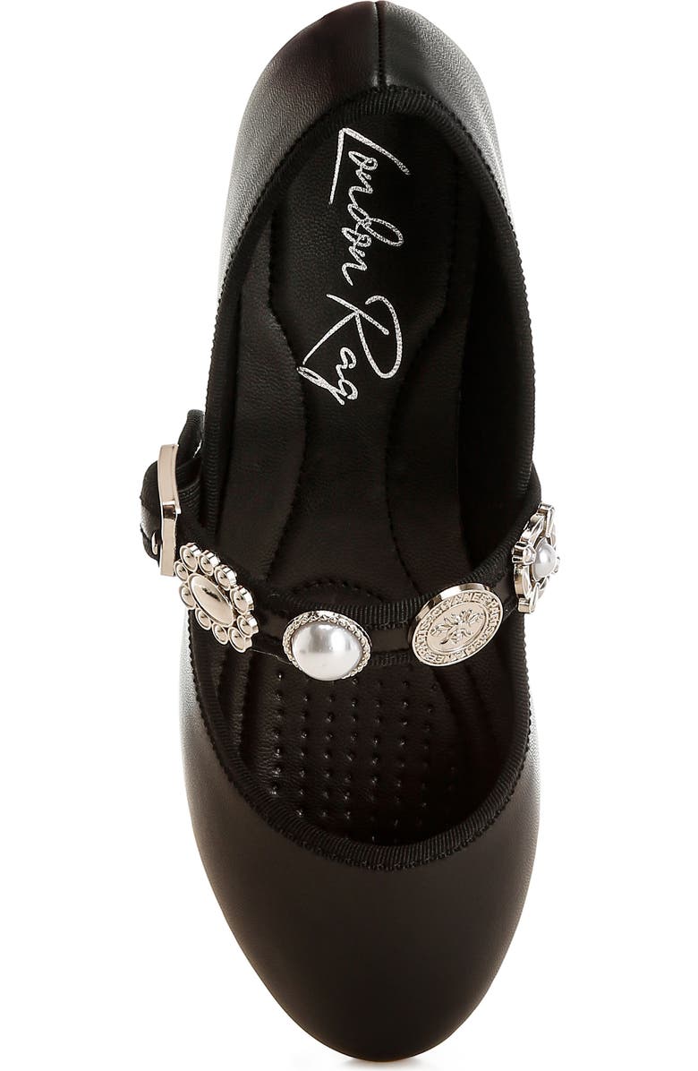 LONDON RAG Kavana Mary Jane Flat, Alternate, color,