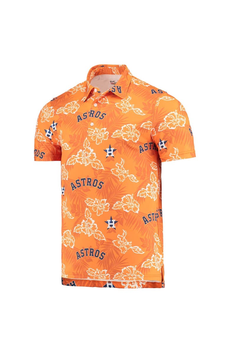Reyn Spooner Men's Reyn Spooner Orange Houston Astros Performance Polo, Alternate, color, 