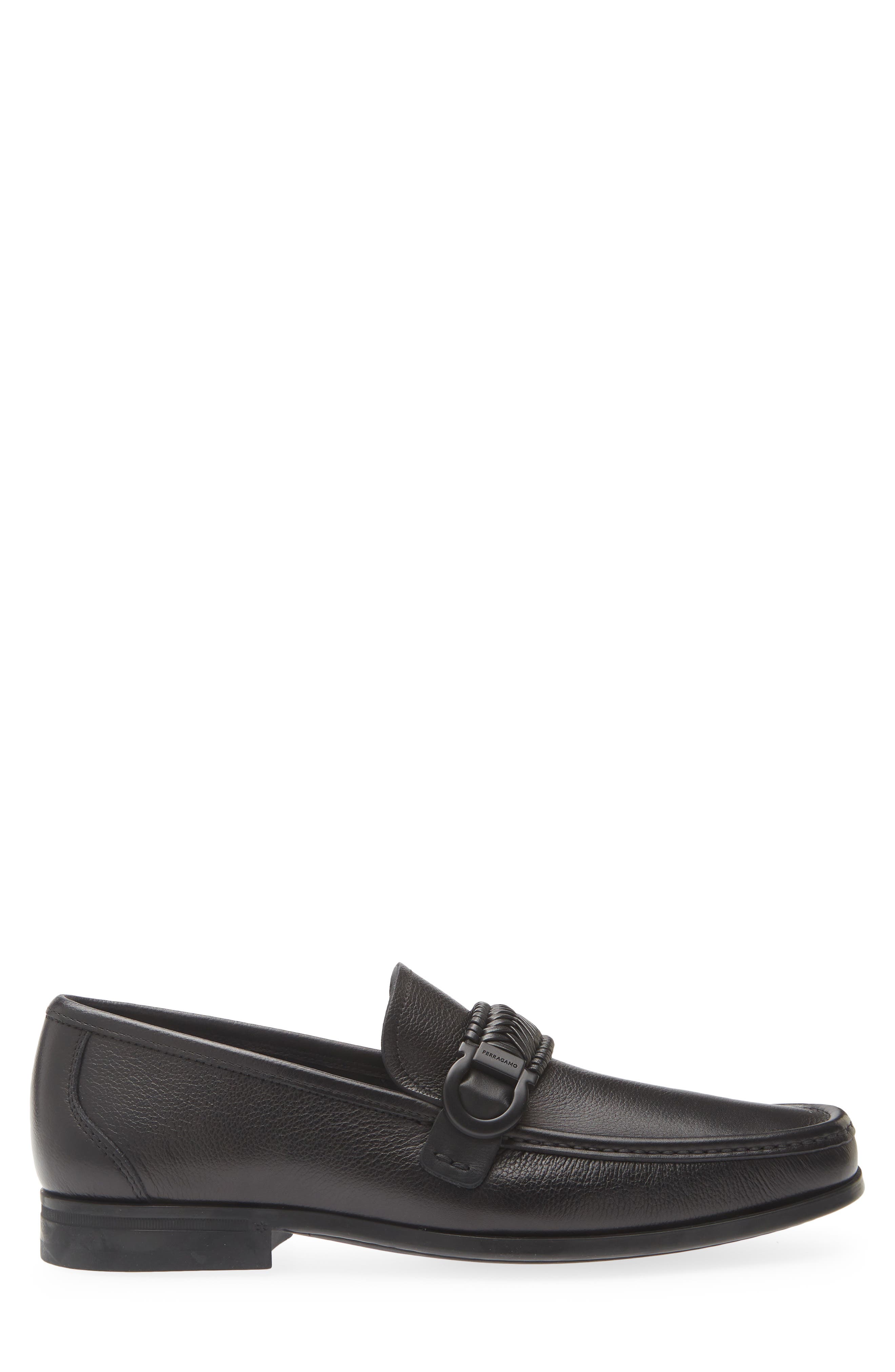 FERRAGAMO Caspian Loafer, Alternate, color, Nero Nero