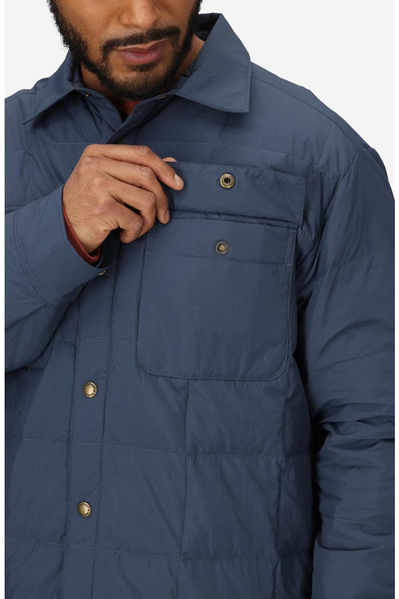 Ares 700 Fill Power Down Shacket, Alternate, color, THUNDERHEAD