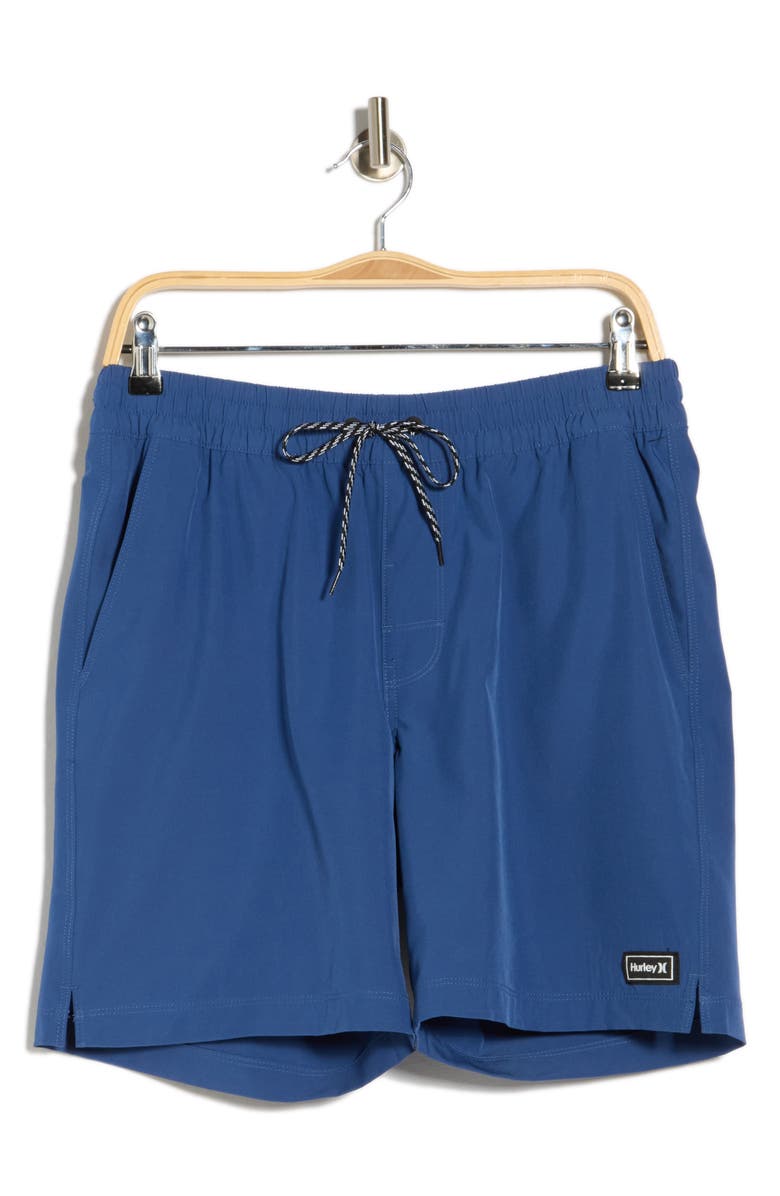 Hurley Solid Volley Swim Shorts, Alternate, color, Submarine