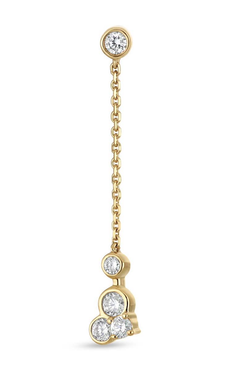 Bony Levy 18K Gold Monaco Diamond Chain Drop Earrings, Alternate, color, 