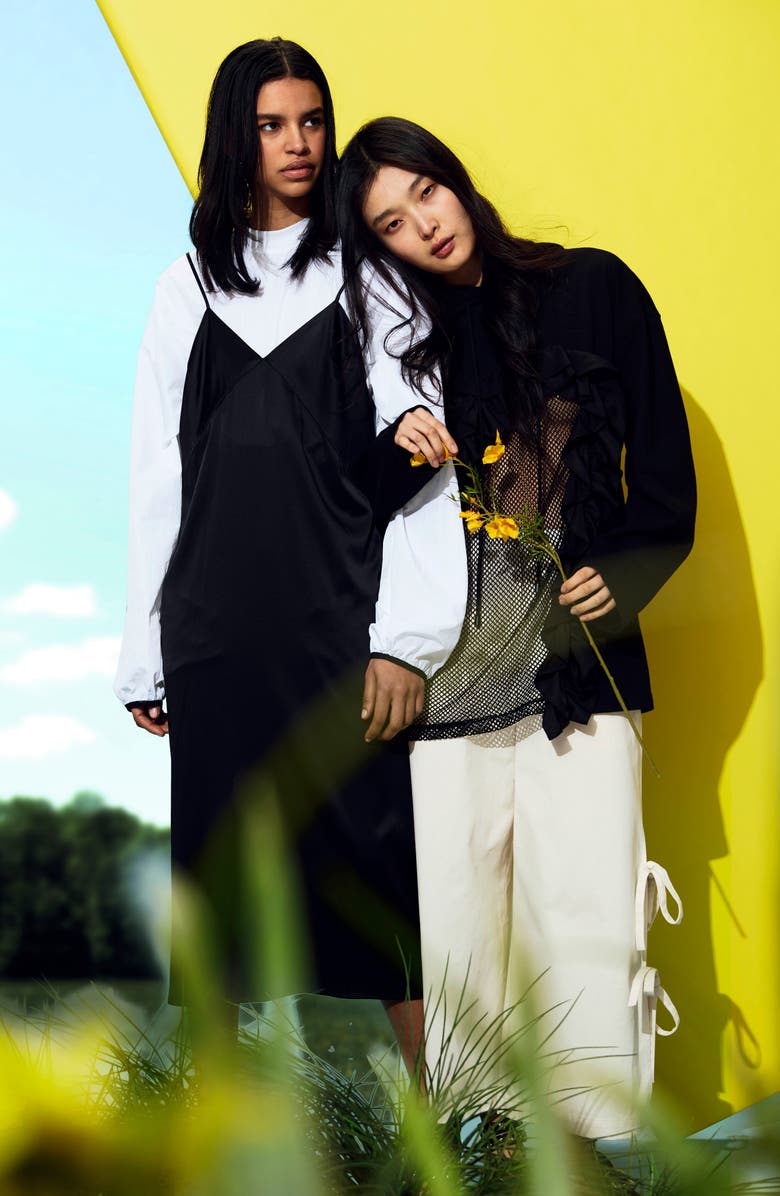 YUNE HO Pina Silk Camisole Dress, Alternate, color, 