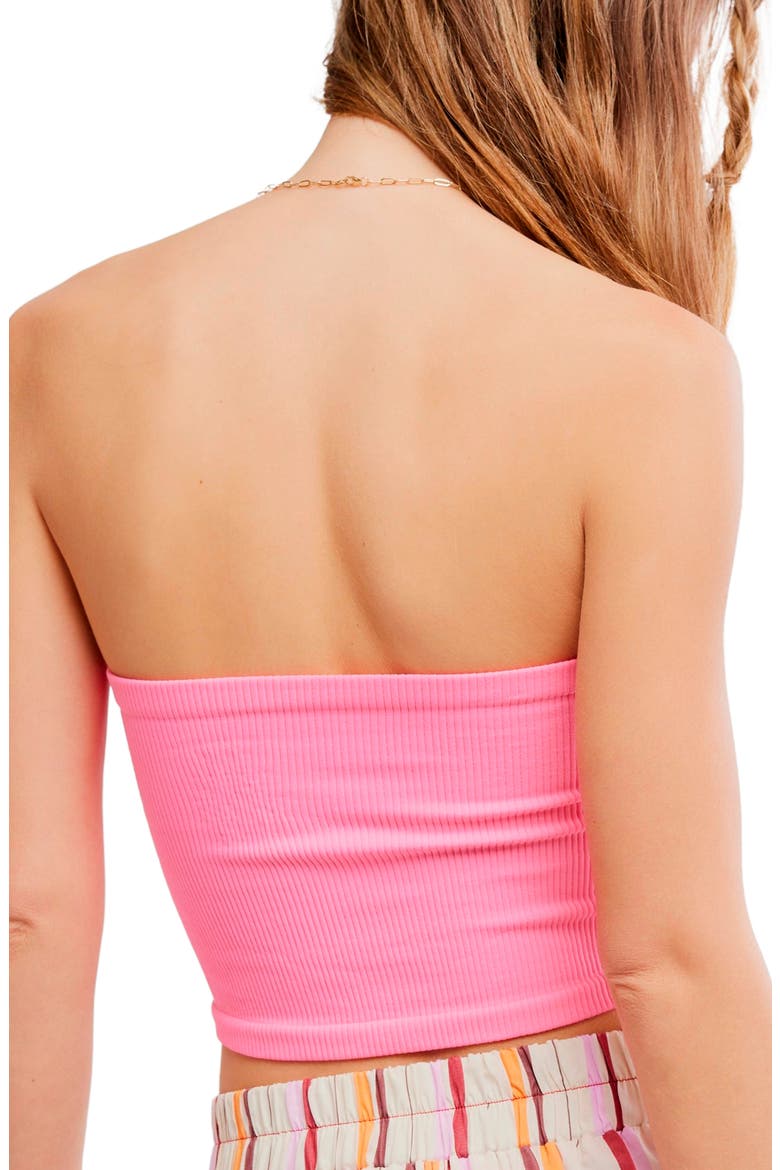 Intimately FP Amelia Bandeau, Alternate, color, PINK FLAME