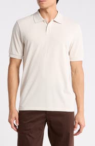 Nordstrom Cotton Blend Piqué Knit Polo