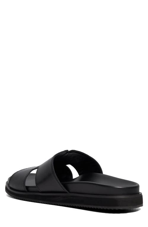 Dune London Insight Slide Sandal In Black