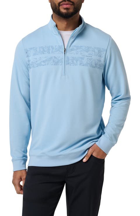 First Class Menu Quarter Zip Pullover