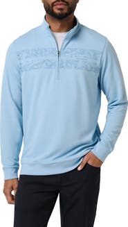 TravisMathew First Class Menu Quarter Zip Pullover