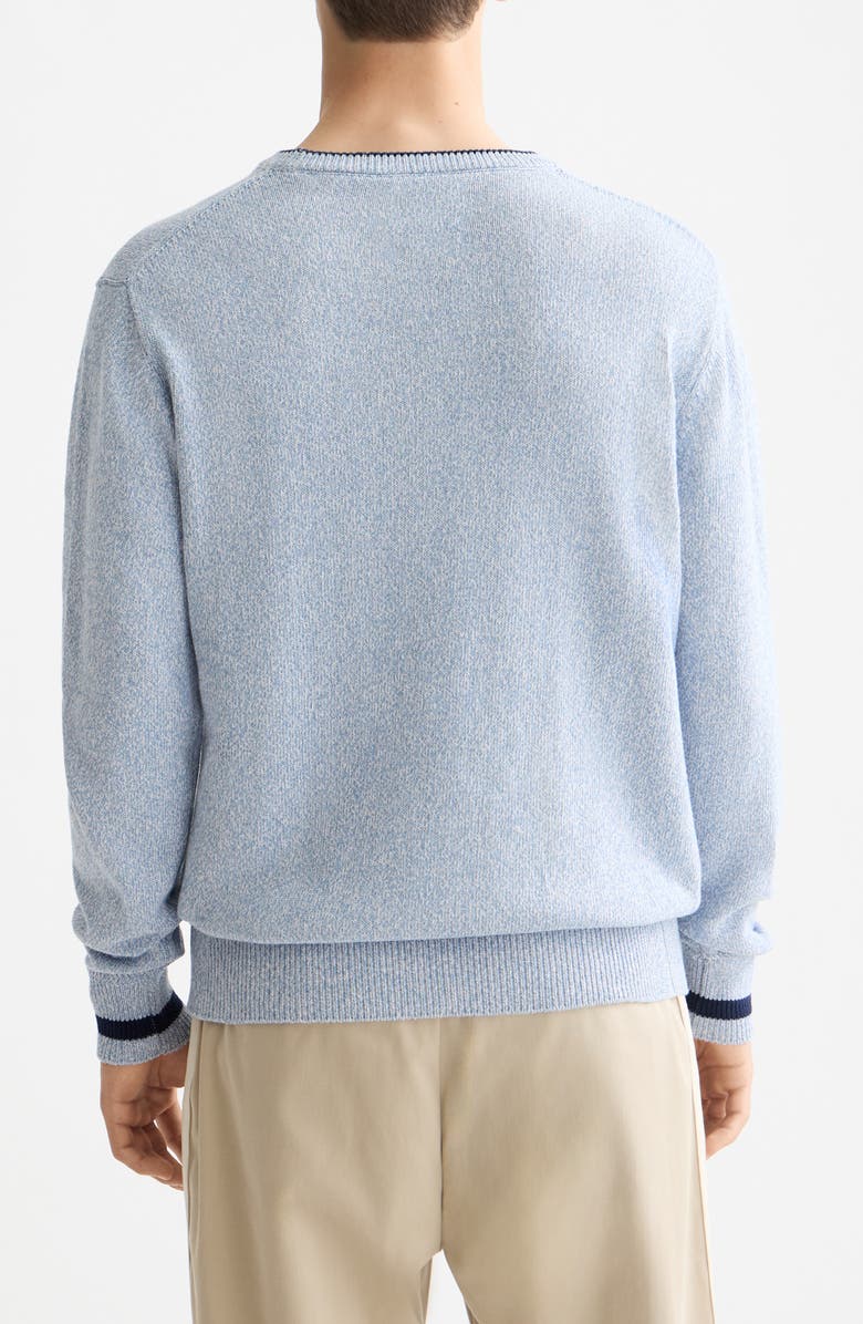 Scotch & Soda Mélange Crewneck Sweater, Alternate, color, Faded Denim