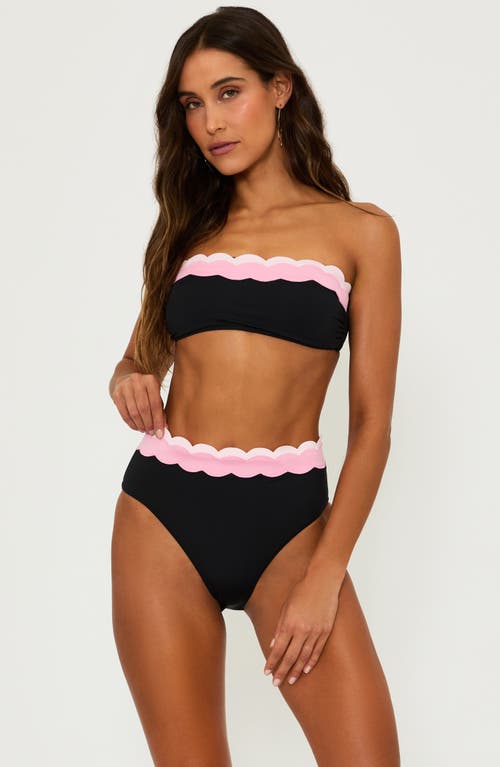 Shop Beach Riot Harriet High Waist Bikini Bottoms In Sweet Berr