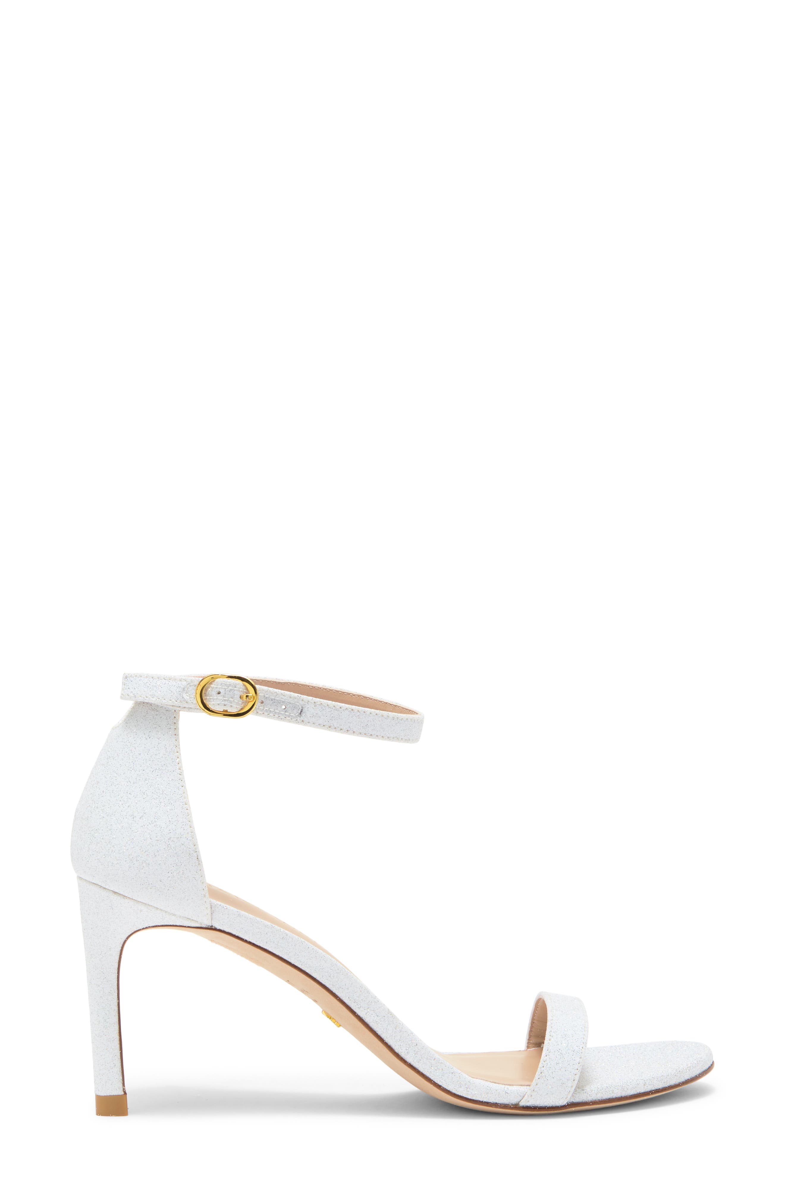 Stuart Weitzman Nunakedstraight Ankle Strap Sandal, Alternate, color, 