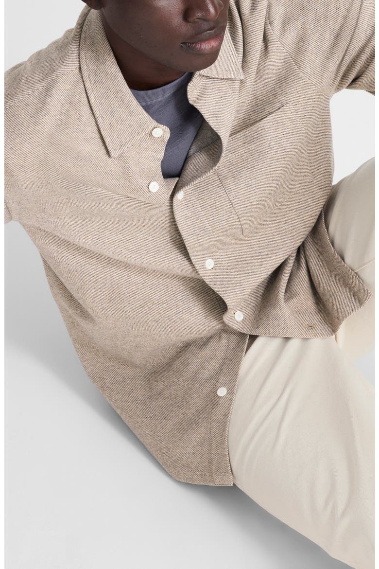 The Devoe Button-Up Shirt, Alternate, color, TWILL FATIGUE KHAKI