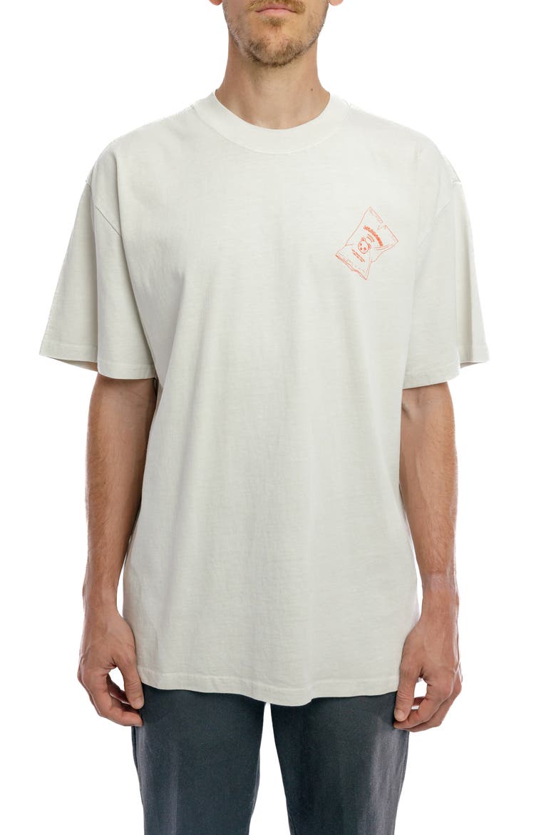 Fortune Cookie Heavyweight Tee, Main, color, Bone