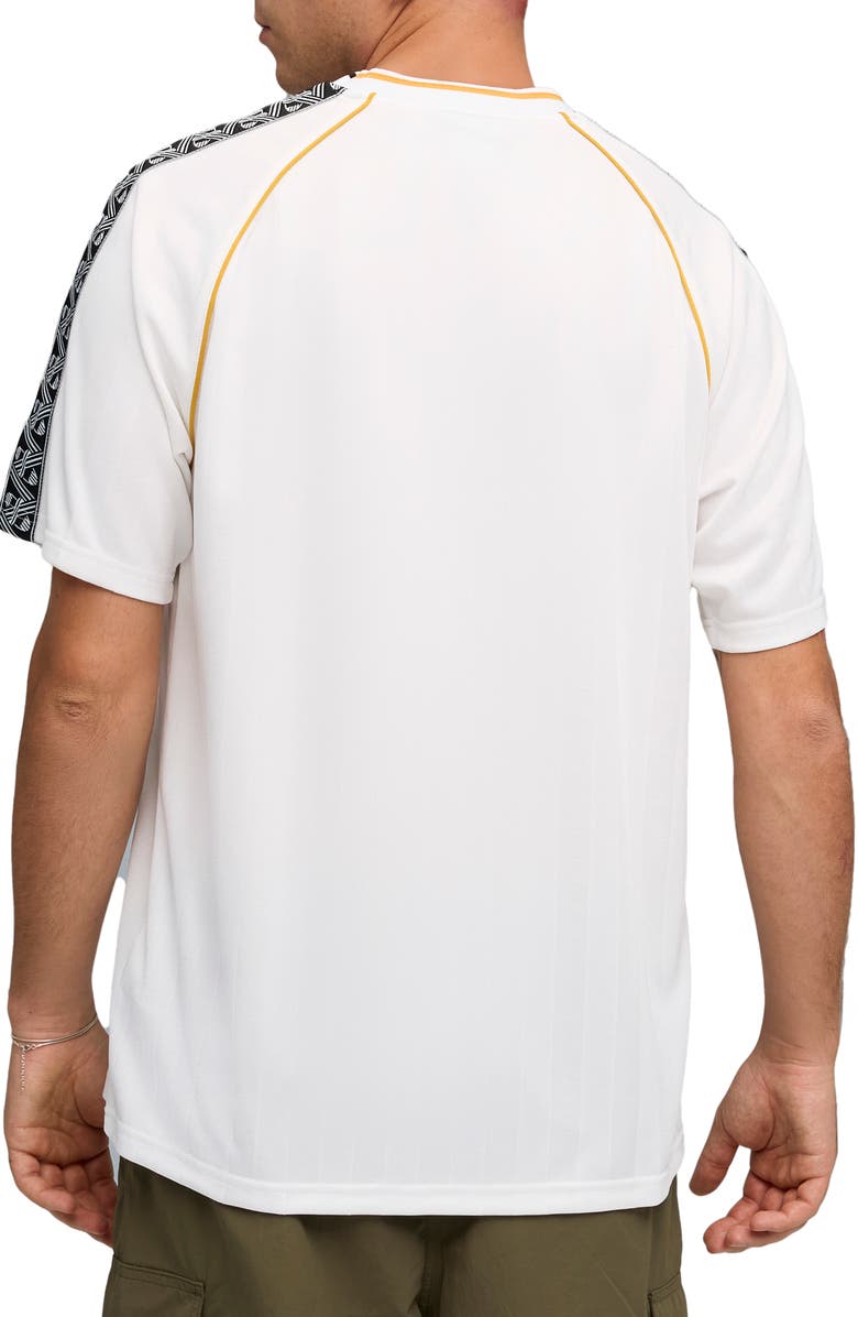 PUMA King Relaxed Performance Football Jersey, Alternate, color, Puma White