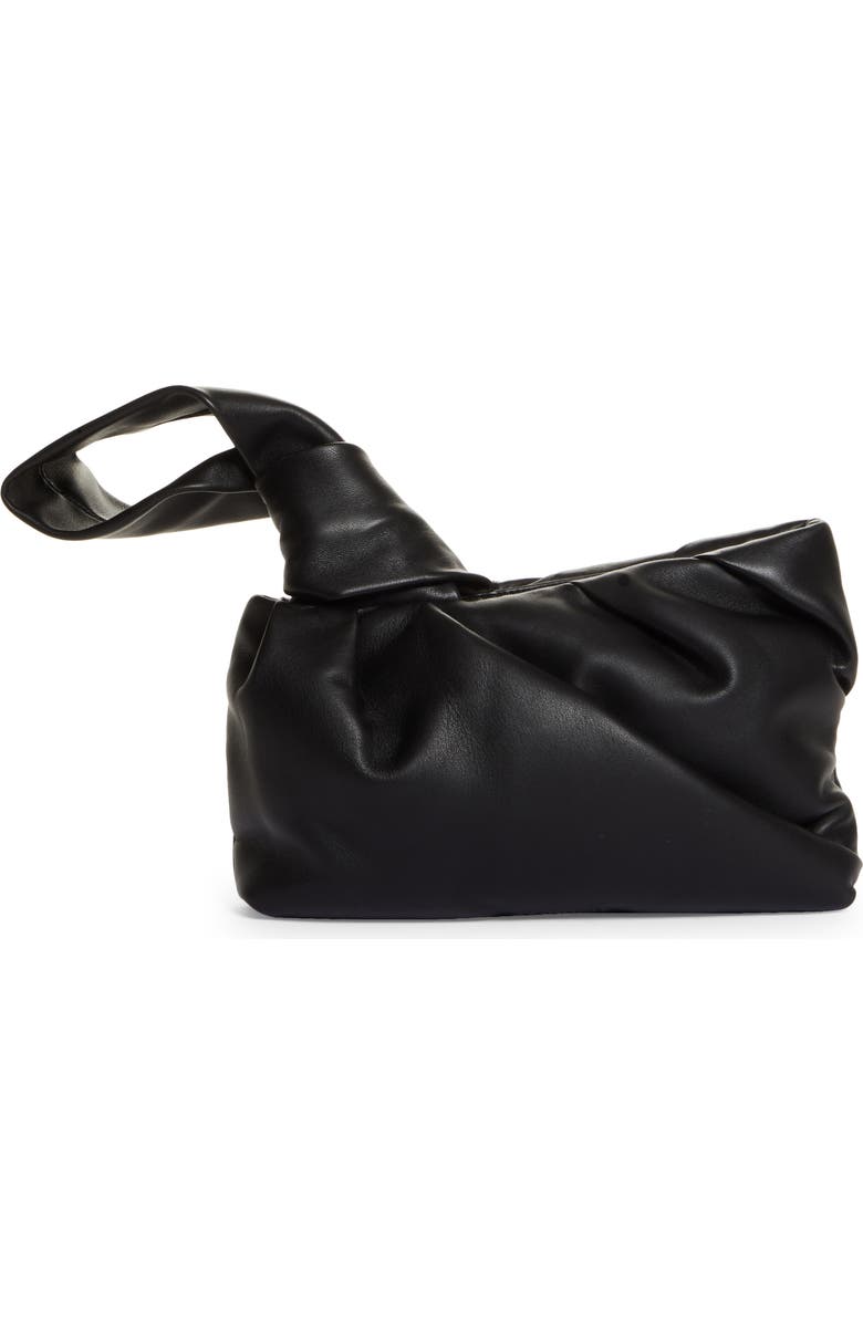 Ambush Nejiri Leather Wristlet Clutch, Main, color,