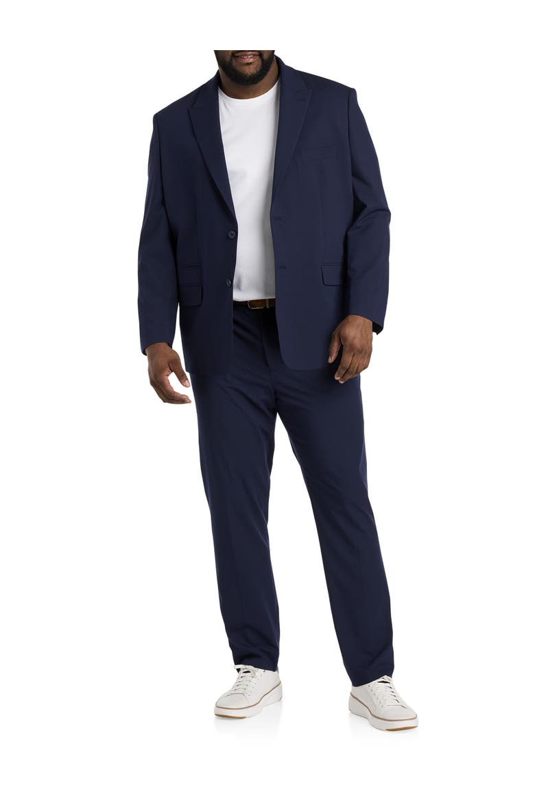 Modern-Fit Machine Washable Suit Pants, Alternate, color, NAVY