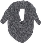 Johnstons of Elgin Keill Marled Cashmere Triangle Scarf