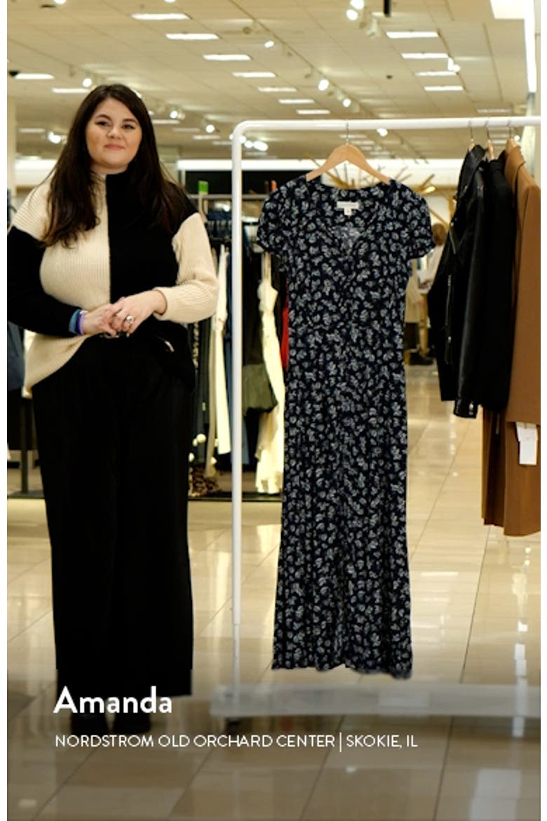 Floral Woven Maxi Dress video