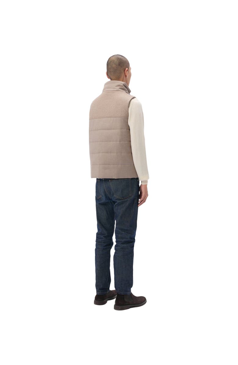 GOBI Mongolian Cashmere Drawstring Collar Cashmere Vest, Alternate, color, 