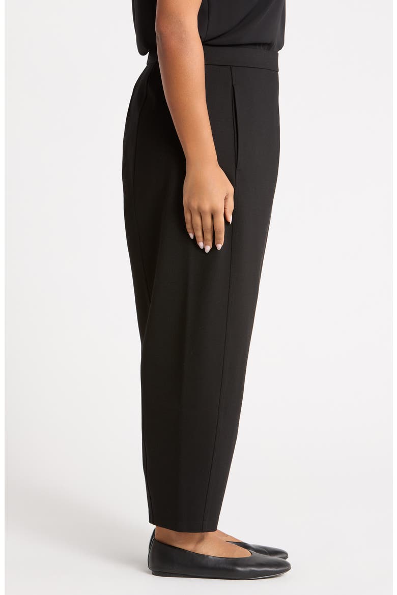 Ankle Lantern Pants, Alternate, color, BLACK