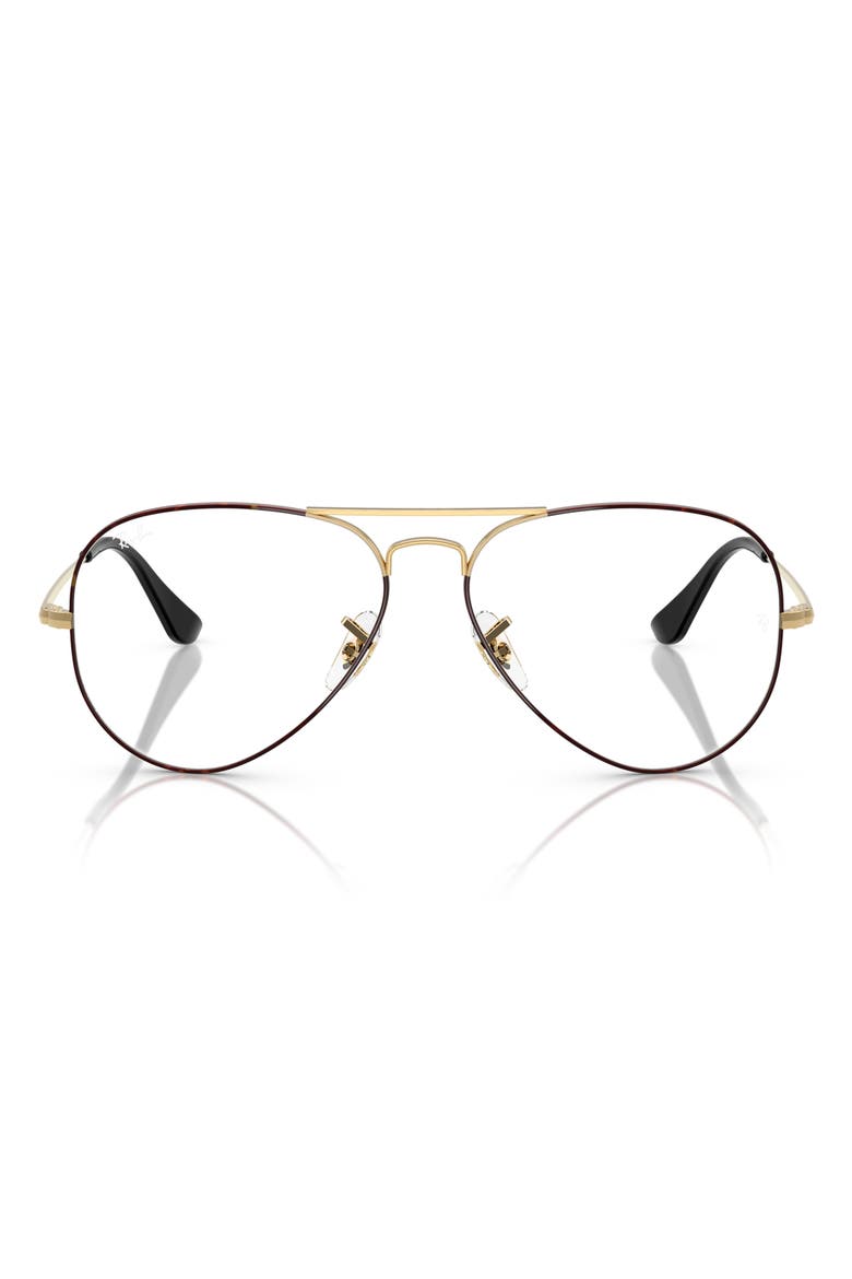6489 58mm Optical Glasses, Main, color, BLACK