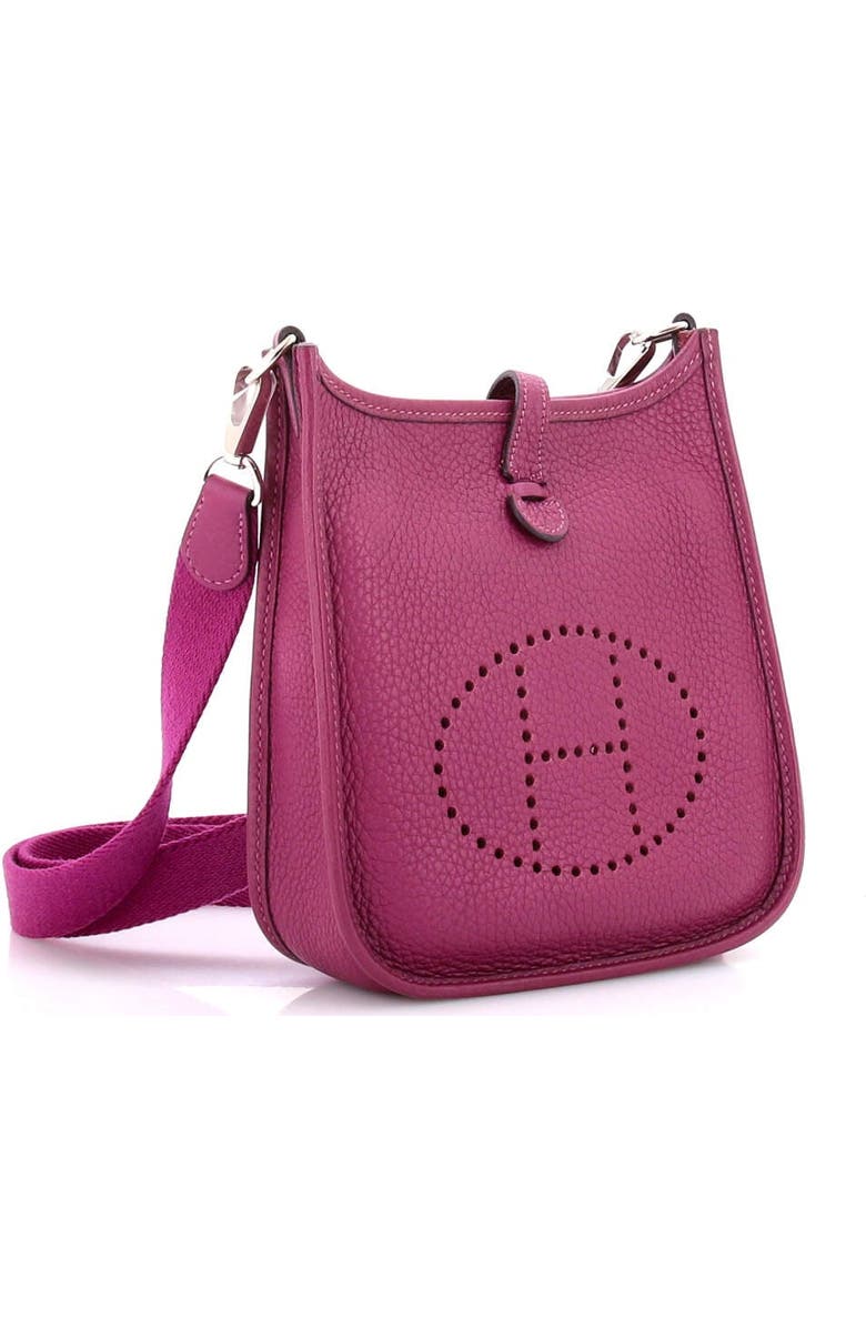 Pre-Owned Hermes Evelyne Bag Gen III Clemence TPM, Alternate, color, Anemone